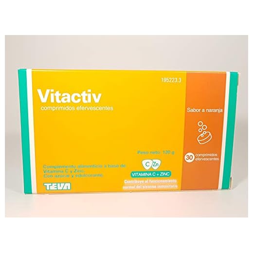 Vitactiv 30 comprimidos efervescentes