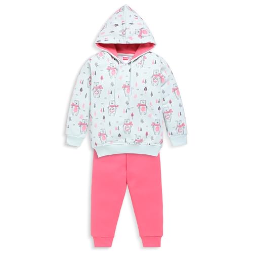Image of LuvLap Baby Boys Full Sleeve Boys Hooded Sweatshirt & Pyjama Set