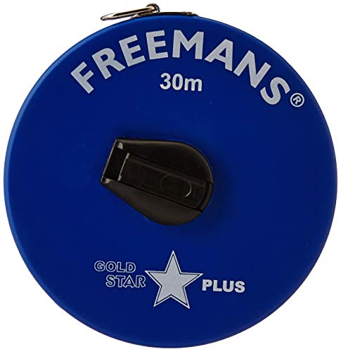 Freemans Gold Star Plus - Fibre Glass - Plastika - Measuring Tape 30 Meter