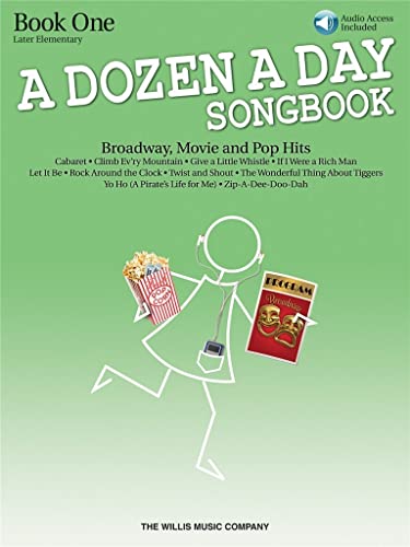 A Dozen a Day Songbook - Book 1 (Book/Online Audio)