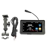 Jnchdghwa Motorrad 5- MP5 Player Navigationsscreen Bluetooth Tragbar Kabellos Wasserdicht Android Auto Carplay