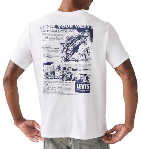 Levi's Ss Relaxed Fit Tee Know Your West 1 Whit – Ansicht 1