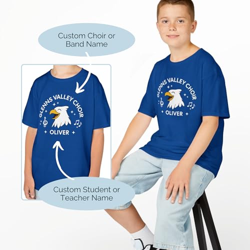 Custom Order Bulk T-Shirts Royal Blue2