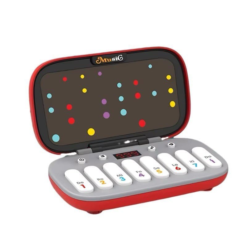 Electronic Musical Instrument Toy for Kids 3-9 Years Sensor Piano Keyboard with Interactive Games Educational Music Learning Portable Travel Toy for Kids (Multicolor)-image-26