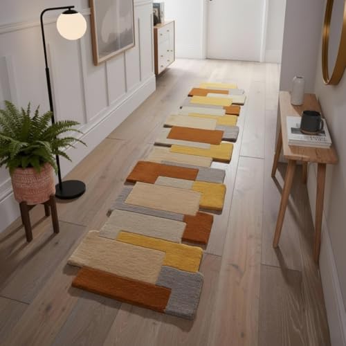 Restoration and Renovation Desert Wool Runner Rug 2.6' x 10'