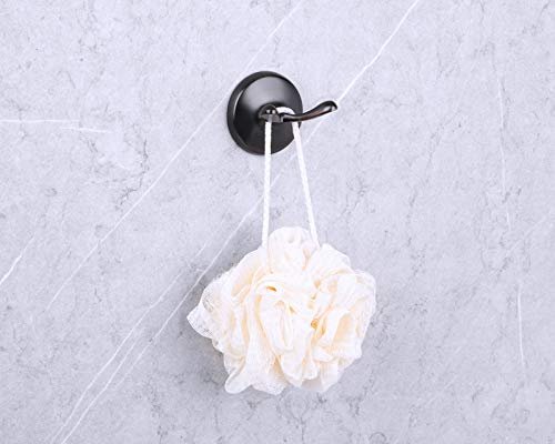 Ushower Oil Rubbed Bronze Bathroom Hardware Set, Includes 24 Inch Bath Towel Bar, 5 Piece #TOP7