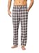Produktbild Timone Herren Schlafanzugshose Lang Pyjamahose aus Baumwolle Freizeithose Schlafhose Loungewearhose mit Taschen Nachtwäsche Hose für Herren Sleepwear TPP-001 (Muster-15 (9632101), L)