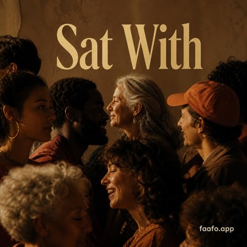 『sat with』のカバーアート