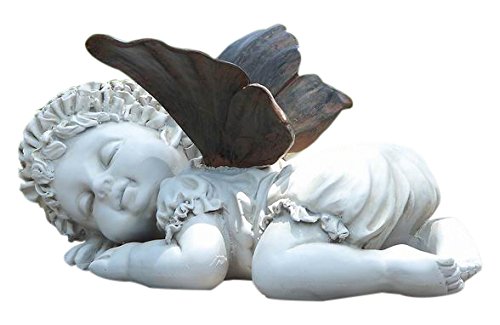 Hi-Line Gift Ltd Sleeping Baby Fairy Statue