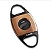 Produktbild LHFJ Cigar Cutter Edelstahl Double Cut Blade mit Geschenkbox-Schwarz, Gold (Farbe : Schwarz, Größe : 94 * 45MM)