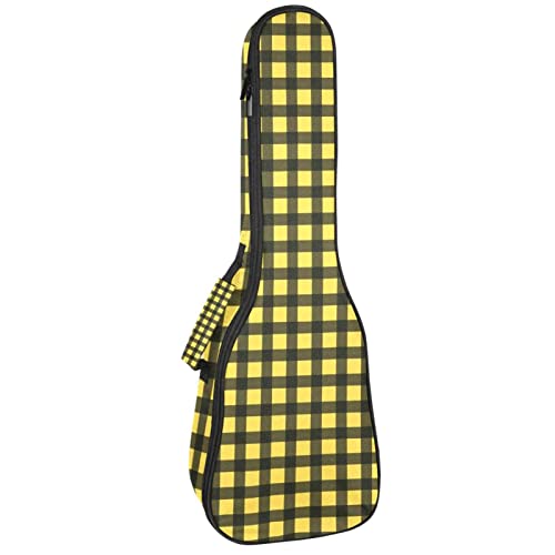 Sac de rangement pour ukulélé concert housse de protection étanche noire