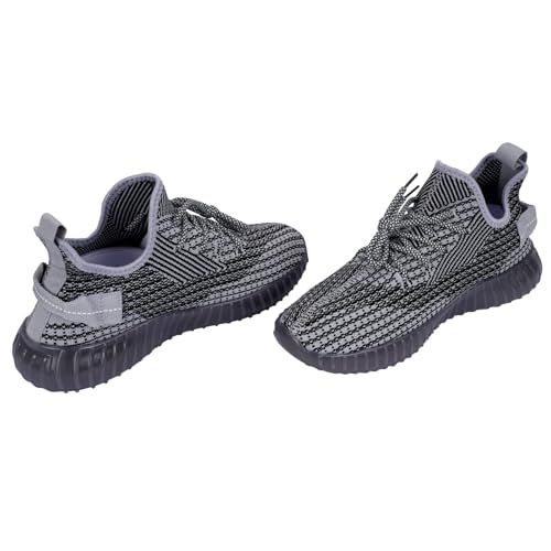 Image of Glemia Knitted Athletic Sneakers, Breathable Mesh Upper, Lightweight Athleisure Knitted Active Wear Slip-On Sneaker Shoes for Sports, Athletics, and Walking Shoes (Multicoloured)
