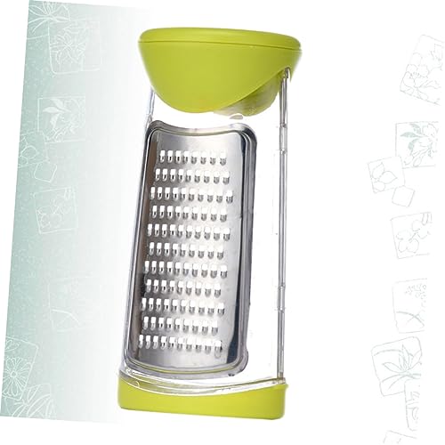 Rallador de Acero Inoxidable para Verduras y Frutas Verde miniatura 3