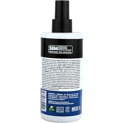 KDog Higienizador De Patas Para Cães E Gatos Kdog 250Ml