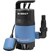 Güde 94630 – GS4002P – Abwassertauchpumpe – Mit Schwimmerschalter – 400 W – 7500 l/h Maximale Förderhöhe 5 m [Energieklasse A], Blau/Schwarz
