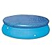 Produktbild Hcyai Blau Runde Pool Cover Staubdicht Regendicht Pool Abdeckplane, Geeignet für Family Garden Pool und Zubehör,Blau,457cm