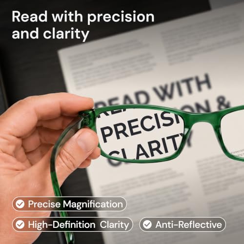 Image of Gaoye Reading Glasses Men - Blue Light Blocking Lenses, TR90 Frames, UV400 - Eyeglasses with Clear Vision