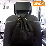 2PCS Hanging Car Garbage Can - Waterproof Leakproof Trash Bag - Image 2