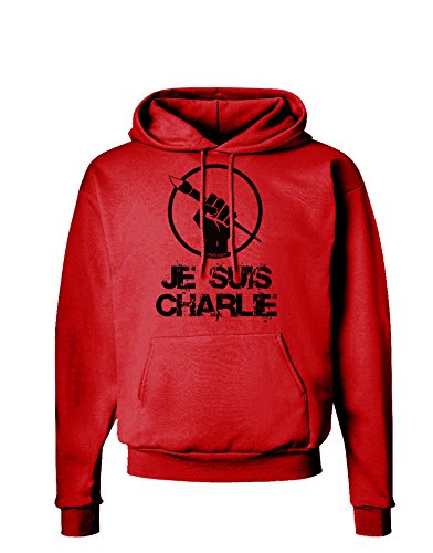 TOOLOUD Je Suis Charlie Hoodie Sweatshirt Hooded Pullover Pockets