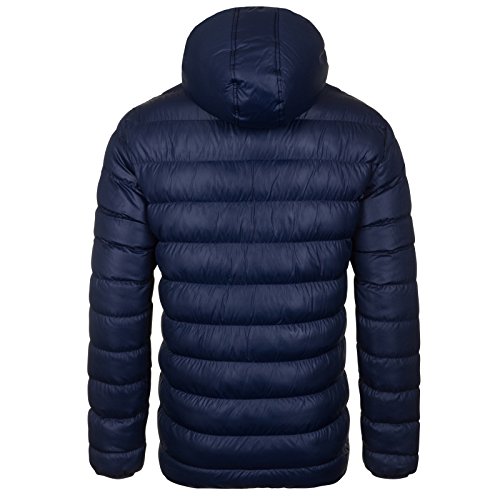 Tottenham Hotspur FC Official Soccer Gift Mens Quilted Hooded Winter Jacket3