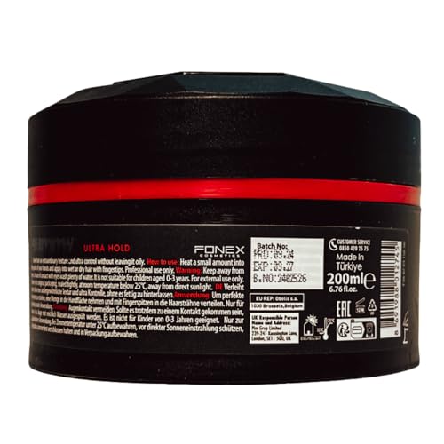 Gummy Ultra Hold Hair Styling Wax 200ml - 6.76 Fl Oz (Pack of 1) Ultra Hold - Image 4