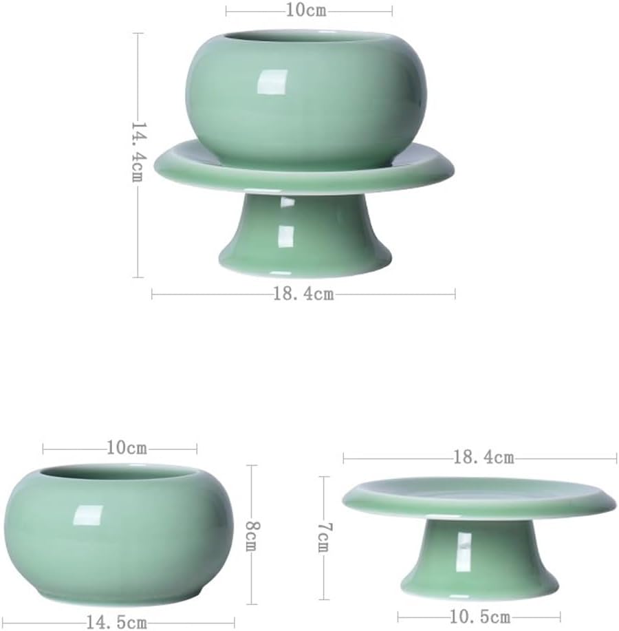 Incense Holder Incense Burner Incense Waterfall Celadon Incense Furnace Line Incense Furnace Household Indoor Aromatherapy Furnace for Burning Incense Furnace Backflow Incense Burner