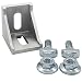 Produktbild Fullerkreg - 8 x Winkel 40x 40 Profil Nut 10 mit Befestigung