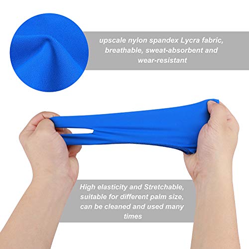 Artist Drawing Tablet Gloves Two Finger Graphics Painting Glove Free Size Creative Both Right And Left Hand 4 Pack Black Blue #TOP3