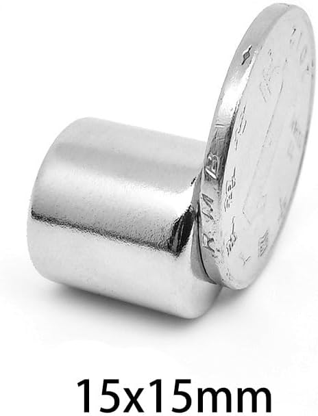 2/5/10/15/20PCS 15x15 Neodymium Disc 15mm X 15mm Thick Round 15x15mm Permanent 15 * 15 mm magnet(15PCS)