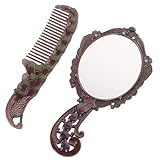 Miroir avec peigne – une excellente idée cadeau pour vos amis, votre famille et vos proches. miroir de maquillage vintage