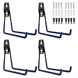【Soporte de Carga】Tiene una capacidad de carga fuerte: Placa de yeso (18 libras-8 kg) , madera (33 libras-15 kg), muro de piedra (35 libras-15,8 kg).