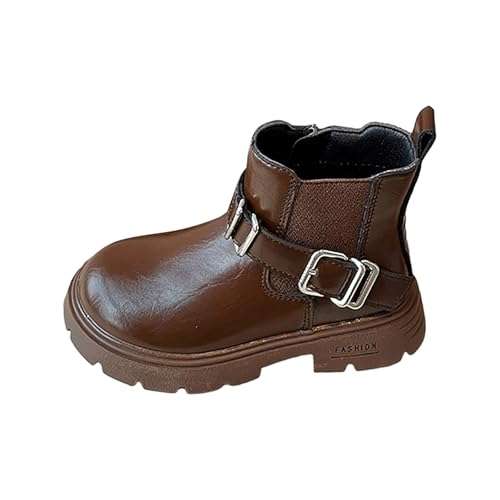IWIHMIV Toddler Ankle Boots Girls Short Boots Boys Snow Boots Winter Ankle Boots Outdoor Waterproof Non Slip Comfortable Boots