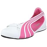 puma ballerinas with contrast outsole  PUMA Espera III L Jr 303707, Mädchen, Ballerinas, Pink (white-shocking pink-white 01), EU 28 (UK 10) (US 11)