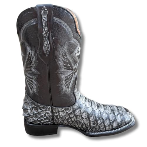 Image of Men's Alex Western Cowboy Boots Square Toe Pull On