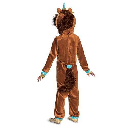 Disfraz Afro Unicornio Deluxe para Niños Talla 4-6x miniatura 2