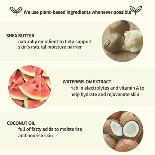 Hempz Fresh Coconut And Watermelon Nourishing Herbal Body Wash, 8.5 Oz.- Scented Shower Gel, Bath Soap With Anti-Aging Serum For Youthful Skin - Fragranced Shower Cream With Chamomile - Vegan #TOP2