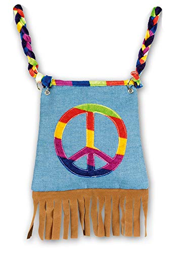 Sacs à Main - Costume Sac à bandoulière Festival Carnaval Fête à thème Carnaval Accessoire (Pois Hippie à Franges) Cover