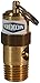 Dixon 1/4" MNPT, Brass, Soft Seat Safety Pop-Off Valve, 175psi, 54 SCFM (KSV10-175)
