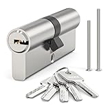 【Hohe Sicherheit】Spezialstifte sorgen für einen erhöhten Picking- und Manipulationswiderstand, Er verfügt über eine hohe Sicherheit dank Sieben Stiftzuhaltungen