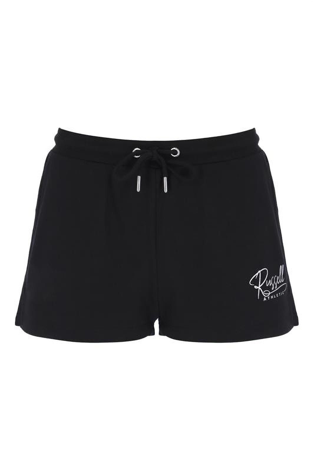 Russell Athletic Womens Capitain-'Fleece Shorts, Black, M EU