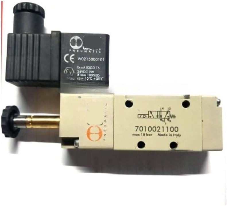 1PC 7010021100 Solenoid Valve Replacement, High Performance Pneumatic Control Valve 24VDC 70 Series Industrial Spare Part
