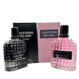 Valentine Milano for Women & Valentine Milano for Men 3.4 Fl.oz. EDP Perfume 2PK