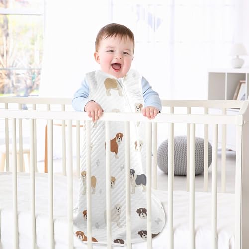 Image of vvfelixl Bright Funny Dinosaurs Baby Sleeping Bag Sleep Sack,Baby Wearable Blanket Sleep Suit for 0-6 Months
