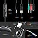 immagine 5Cuffie ps4, Cuffie Gaming PS4 con Microfono 3.5mm, Funzioni di Controllo Esterno del Volume e del Microfono per Playstation 4 Nintendo Switch Xbox One X Laptop Tablet