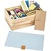 Produktbild Prym Sortimentsbox, Kautschukholz, Natura, Azzurro, 25 x 15 x 9 cm