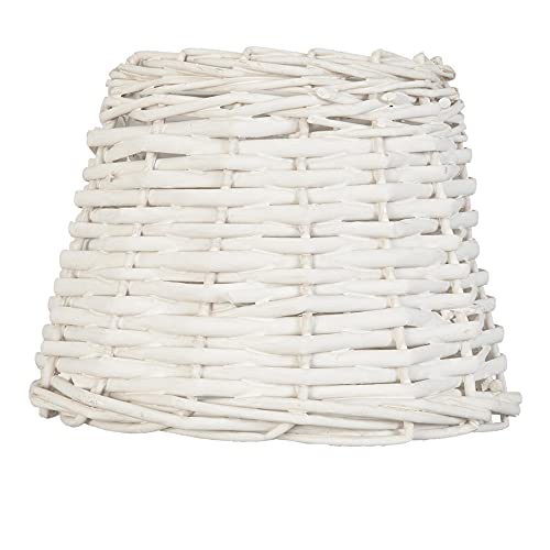 Clayre & Eef 6LAK0258W Lampenschirm Ø 20 * 15 cm / E27