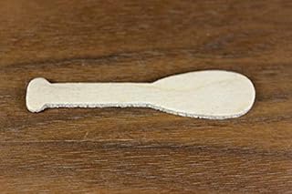 WOODNSHOP Oar 1/4 x 1/2 PKG 50 Laser Cut Wooden Oar