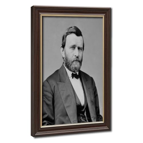 Impression sur toile Ulysses S Grant WCYB cadre à suspendre decor mural 50x75cm
