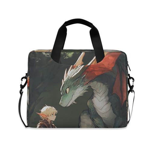 Funda para portátil 13-15.6 pulgadas ALZA Dragon and Elf