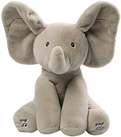 Gund - Baby's Animated Flappy The Elephant Plush Toy